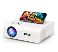 Strex Beamer - 1080P Full HD - 9800 Lumen - Draadloos Streamen - WiFi - Bluetooth - Mini Beamer - Projector (SP280)