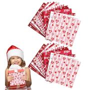 Streysisl Carta con motivo di San Valentino, carta speciale per San Valentino, carta speciale - cartoncino double-face a forma di cuore, carta artigianale per matrimoni e scrapbooking