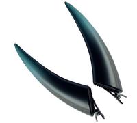 Streysisl Clip sulle corna del diavolo, corna del diavolo, corna del diavolo, corna del diavolo, casco da vampiro demone per donne, clip per capelli di Halloween, corna da diavolo divertenti per donne