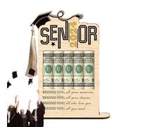 Streysisl Portamonete di Laurea in Legno, Supporto per Portamonete di Laurea | Ornamento di Supporto d'argento per la laurea 2024 | Arredamento di Supporto d'argento, b, Se référer au descriptif,