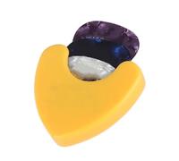 Streysisl Portapenne per chitarra, custodia a clip da incollare, strumento colorato per banjo, chitarra elettrica, chitarra acustica, ukulele e basso, colore casuale, vedi descrizione, Vedi