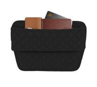 Streysisl Scatola portaoggetti per sedile auto, scatola di riempimento laterale per sedile, organizer per fessure per seggiolino auto, organizer per sedile auto in pelle, scatola portaoggetti laterale