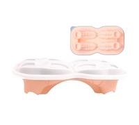 Streysisl Stampo per ghiaccio a forma di cubo, e vassoi in silicone, da, a forma di, facile rilascio, conservazione del congelatore, gadget da cucina per whisky