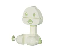 Streysisl Supporto da parete per soffione doccia, supporto mobile a per soffione doccia, supporto regolabile per doccia con simpatico design a, per bambini, familiari e amici