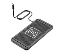 Streysisl Tappetino caricabatterie wireless per auto, tappetino di ricarica wireless per auto | Tappetino di ricarica wireless veloce da 15 W - Può essere ritagliato il caricatore per auto, pad di