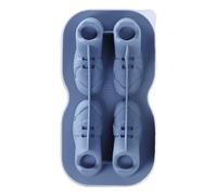 Streysisl Vassoio per cubetti di ghiaccio, e vassoi in silicone, da, a forma di, facile rilascio, conservazione del congelatore, gadget da cucina per whisky