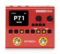 STRICH Master Tone MT-01 Doppio pedale, processore multieffetti, Rosso