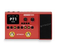 STRICH Master Tone MT-02 Doppio pedale, processore multieffetti con pedale espressione, Rosso