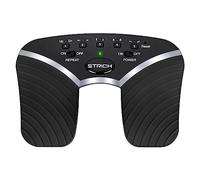 STRICH SPT-20 Pedale senza fili, interruttore a pedale silenzioso per iPad, telefono, Kindle, tablet, PC, nuova versione, ricaricabile USB Music Page Turner, Nero