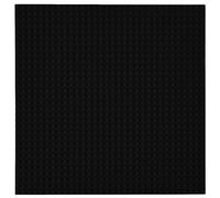 Strictly Briks Base per Costruzioni impilabile - Compatibile con Tutte Le Principali Marche - 25,4 x 25,4 cm - Nero