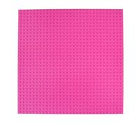 Strictly Briks Base per costruzioni impilabile - compatibile con tutte le principali marche - 25,4 x 25,4 cm - rosa