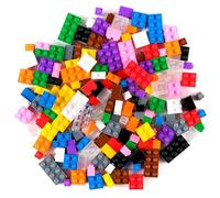 Strictly Briks - costruzioni classiche - set di mattoncini per costruzioni - 100% compatibile con tutte le principali marche - 4 diverse forme - mattoncini ad incastro in 12 vivaci colori - 156 pezzi