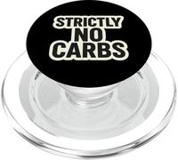 Strictly No Carbs Keto Chetogenico Carnivoro Dieta Mangiatore di carne PopSockets PopGrip per MagSafe