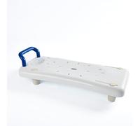 StrideOn Tavola da bagno/doccia con maniglia, sedile antiscivolo per vasca da bagno per feriti, anziani e disabili, piano di trasferimento regolabile per fare il bagno e la doccia in sicurezza