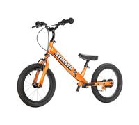 Strider 14x - Mandarino Totale - Bicicletta da bilanciamento per bambini da 3 a 6 anni - Include impugnature personalizzate, sedile imbottito, poggiapiedi e pneumatici multiuso - Montaggio e