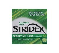 STRIDEX - Sensitive with Aloe Salicylic Acid 0.5% Soft Touch Pads 55 pcs