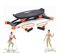 Stridon Balance Board, Stridon All Motion Exerciser, Portable Ski Balancing Machine with Lcd Monitor, Non-slip Noiseless Home Gym Exercise Equipment with figure-eight handles, 300 Lbs Capacity (A)
