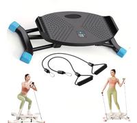 Stridon Balance Board, Stridon All Motion Exerciser, Portable Ski Balancing Machine with Lcd Monitor, Non-slip Noiseless Home Gym Exercise Equipment with figure-eight handles, 300 Lbs Capacity (C)