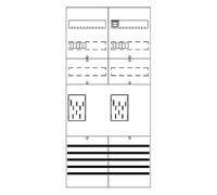 STRIEBEL & JOHN BF27A2XXBM Zählerfeld 7RE 2ZM mit BKE-I, 500x1050mm (2CPX054169R9999)
