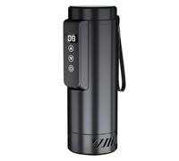 Striegro Raffreddatore per insulina, refrigeratore per farmaci portatile da 0-18 ℃ da viaggio Alimentato tramite USB Tazza con display della temperatura per 1-5 penne, Nero.