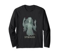 Strigoi Femminile Notte Spiriti del Folklore Rumeno Gotico Maglia a Manica