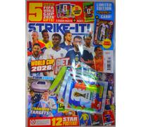 Strike It Rivista #157 2026 Pacchetti Adesivi World Cup + Card Harry Kane Ltd Ed