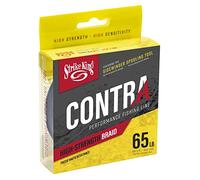 Strike King Contra Braid Performance - Lenza da pesca, 277,4 m, Zero Stretch, 29,5 kg, verde