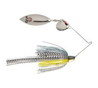 Strike King KVD Finesse Spinnerbait, Chrome Sexy Shad, 3/8-Ounce