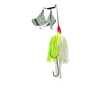 Strike King Premier Plus Buzzbait, White, Esca da Pesca Unisex-Adulto, Chartreuse/Bianco, 0.115