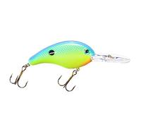 Strike King PRO-Model Silent 5 x d Series Crankbait, Powder Blue Back Chartreuse