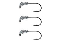 Strike King (SSH18-730) Squadron Swimbait Head Fishing Lure, 730 - Silver Bling, 1/8 oz, Wide-Gap Black Nickel Hook