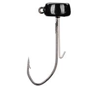 Strike King Tour Grade Ned Rig Head, 3/16 oz, nero, confezione da 3