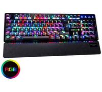 Strike Meccanico RGB Tastiera per i Giochi, Nero - GAMEMAX