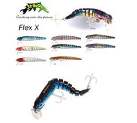strike pro flex crank artificiale snodato pesca spinning serra luccio siluro tp