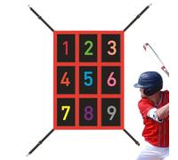 Strike Zone - Rete da baseball, 50 x 70 cm, adorabili zone di attacco regolabili per allenamento con reti da baseball, ausili per allenamento a casa