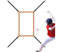 Strike Zone - Strike Zone, bersaglio regolabile da baseball | Rete per esercizi da baseball per colpire, colpire e catturare