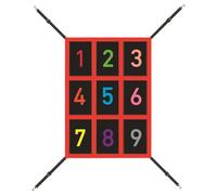 Strike Zone Target Net, per l'allenamento della di lancio | Sciopero regolabile la pratica rete baseball domestica, migliorando le competenze