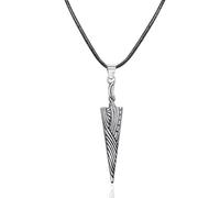 Strike3D Gioco Hollow Knight Bone Nail Logo The Pale king Figure portachiavi gioielli portachiavi V1 (Collana)