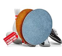 STRIKECLUB Asciugamano Shammy per palla da bowling, forma ovale su entrambi i lati, in pelle, facile da rimuovere sporco e olio per aumentare la precisione, accessori da bowling (2 asciugamani)