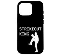 Strikeout King - Brocca di partenza per lanciare, curva ravvicinata Custodia per iPhone 16 Pro