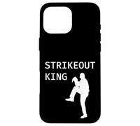 Strikeout King - Brocca di partenza per lanciare, curva ravvicinata Custodia per iPhone 16 Pro Max