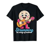 Strimpellando Le Corde della Tradizione Guitar Design Maglietta