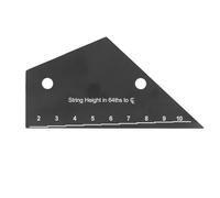 String gallo di chitarra calibro gallo di chitarra rocker ghitar ghitar sovrano stringa stringa strumento di misurazione dell'altezza dell'altezza per il rivestimento nero in
