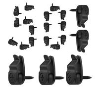 String Light Clips Outdoor, Heavy Duty Light Hook, 50 Pieces Waterproof Hanging Holders, Strong Adhesive Display Mounts, Reusable Decorative Fasteners, Ideal for Art, Craft, Home, Photo