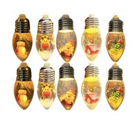 String Lights - LED Lights | Fairy Lights | Vintage Snow Globe Christmas Lights, Christmas Lights, Decorative Cartoon Holiday Favor Christmas Tree LED Lights, Globo String Lights For Parties
