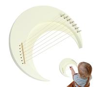 String Lyre Harp, Wooden Lyre Harp, 7 Strings Moon Lyre Piano