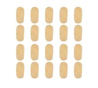 String Protectors Bridges Parchment For Violin Parts Gluing Under Musical Instruments Accessories accessori per violino (Size : 20pcs)