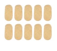 String Protectors Bridges Parchment For Violin Parts Gluing Under Musical Instruments Accessories accessori per violino (Size : 10pcs)