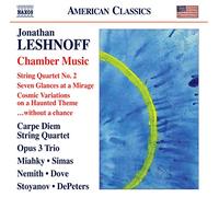 Jonathan Leshnoff Jonathan Leshnoff: Chamber Music (CD) Album