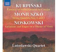 Works for String Quartet - Lutoslawski Quartet: Kurpinski, Moni... (Audio Cd)